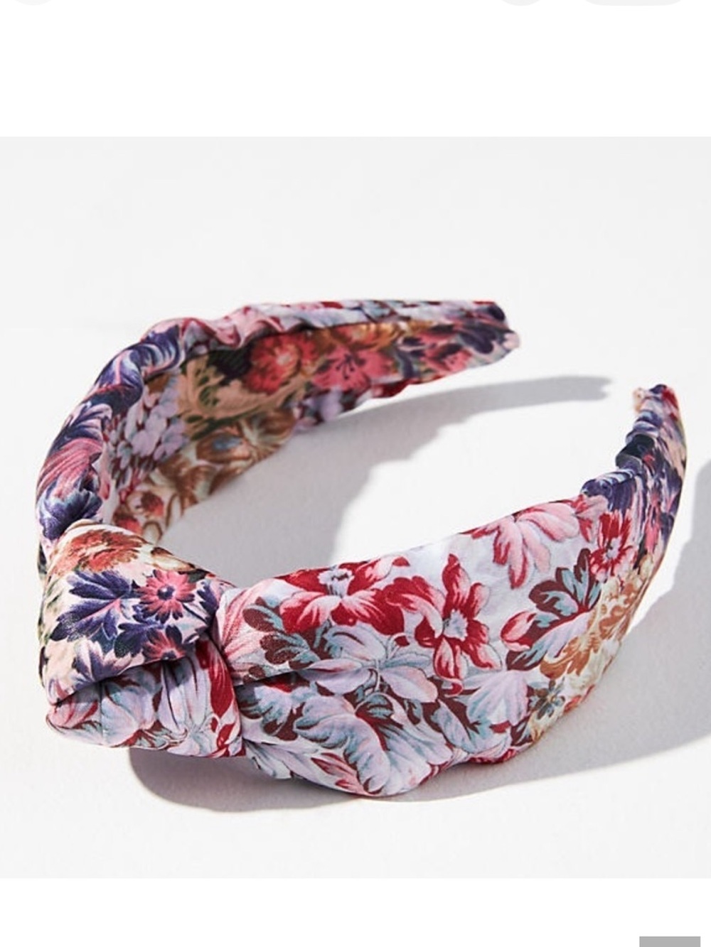 Anthropologie Floral Knot Headband - Multicolor
